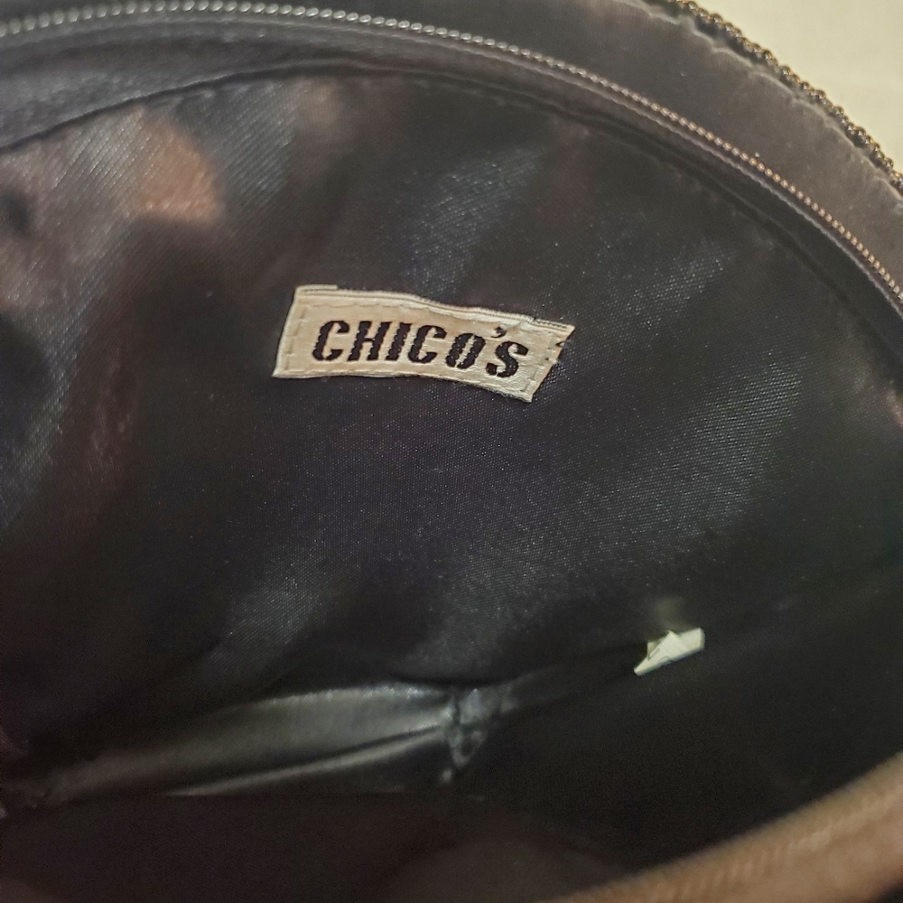 Chico's Beaded Peacock Handbag - Picture 12 of 16